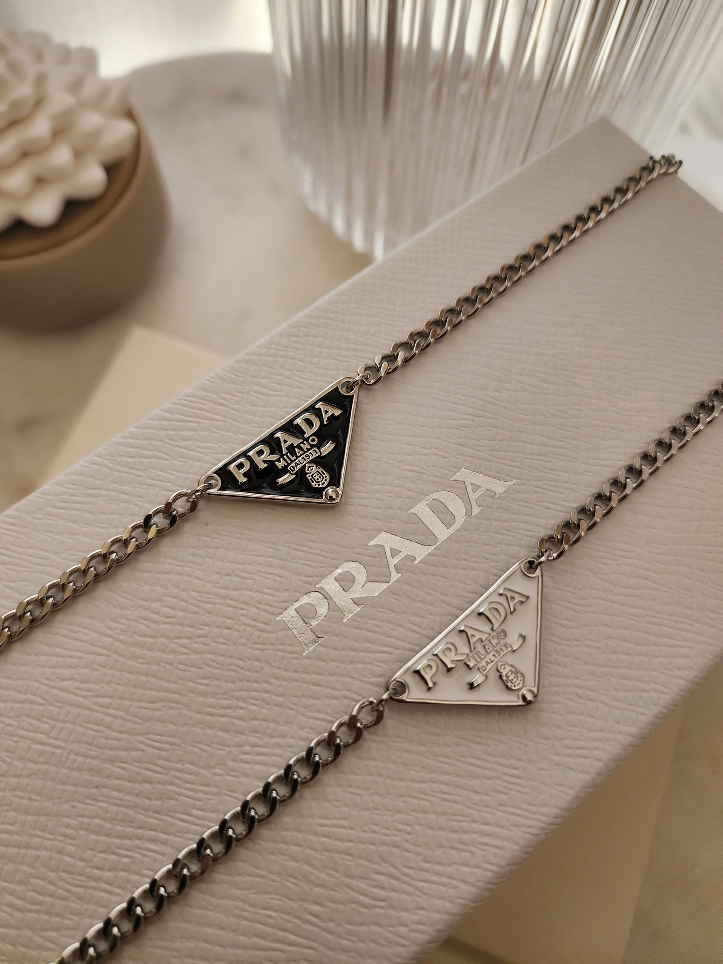 PD chain necklace silver