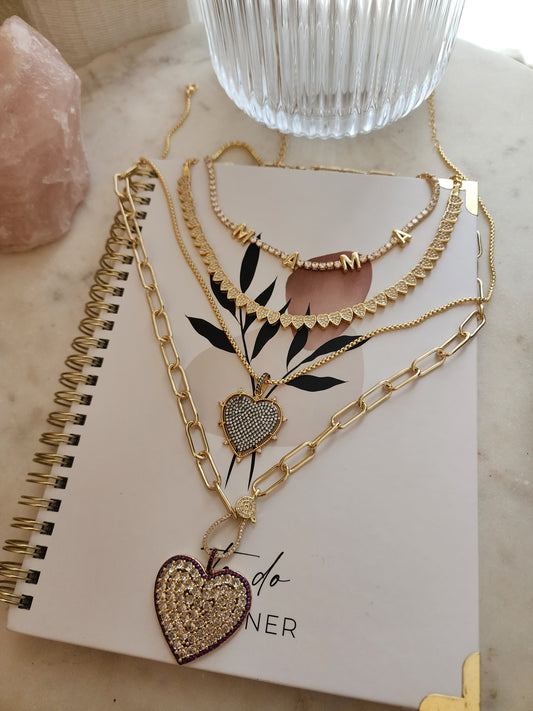 Amore necklace set
