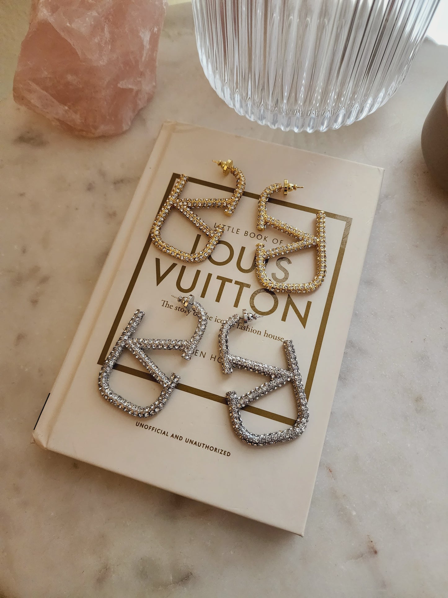 Valencia crystal earrings