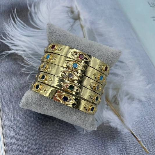 Evil crystal bracelet