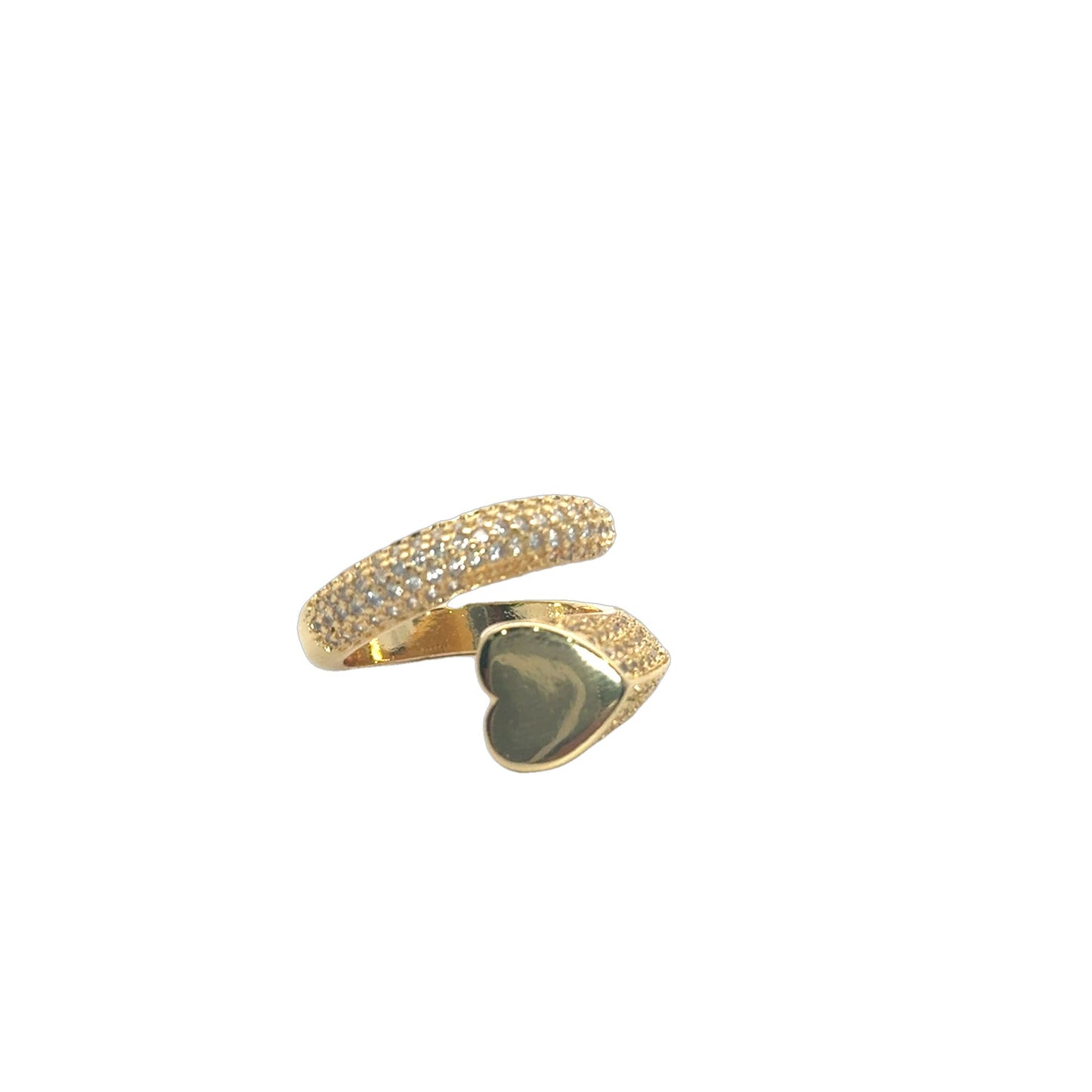 Luxury Diamond heart ring