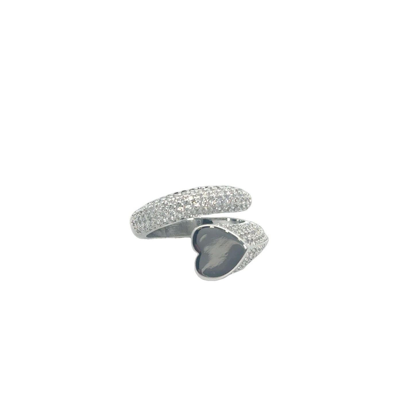 Luxury Diamond heart ring