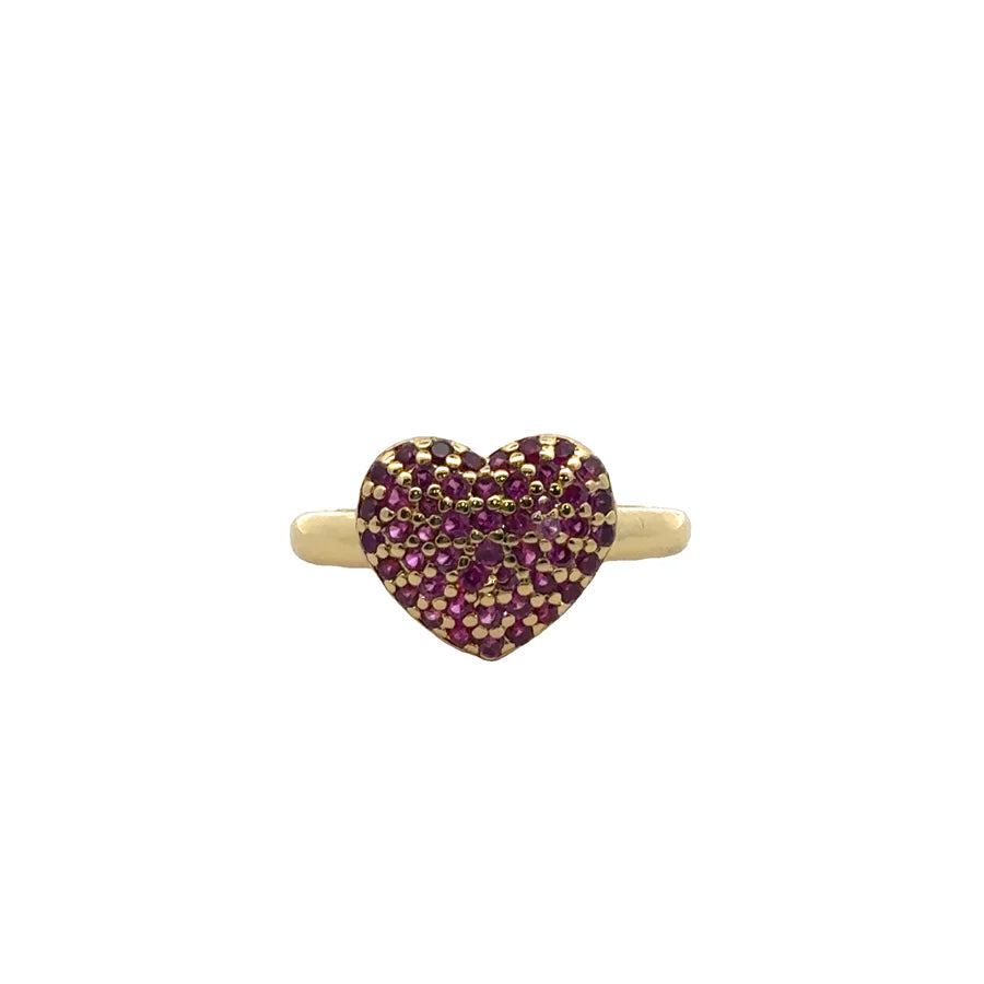 Corazon crystal ring