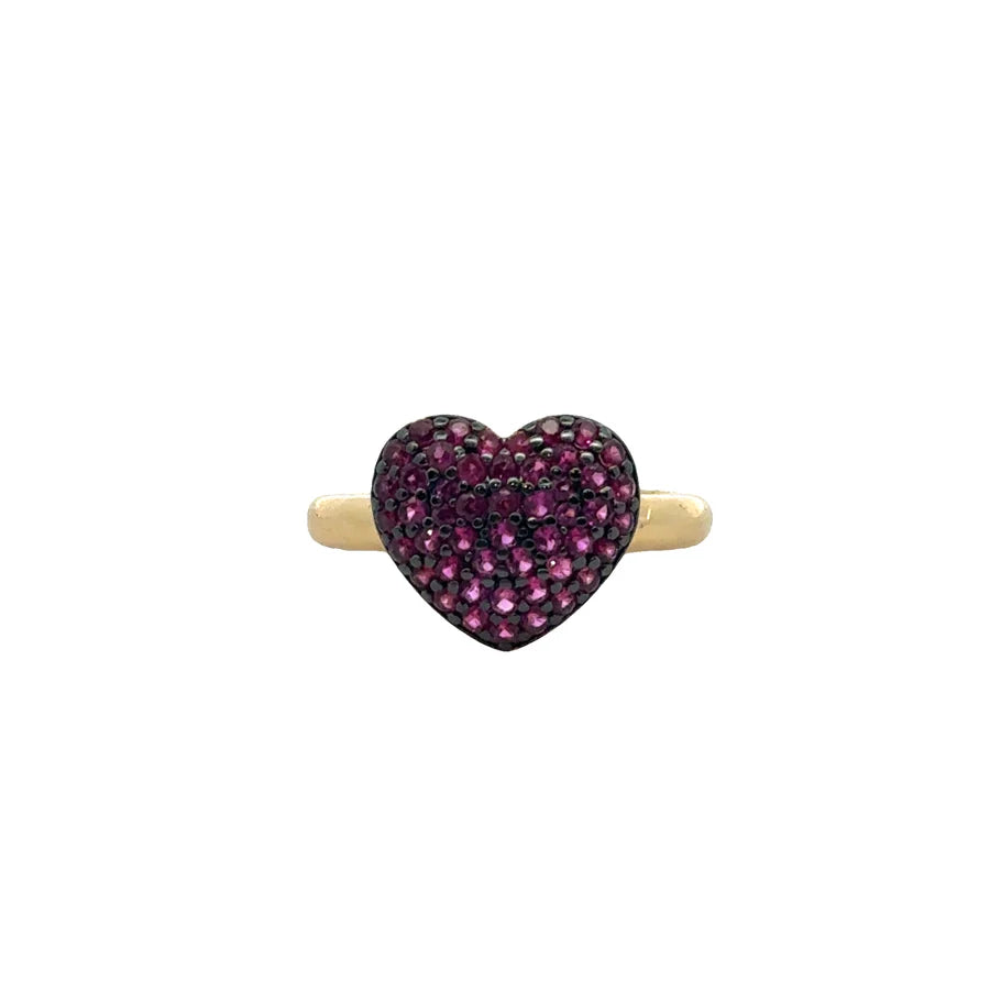 Corazon crystal ring
