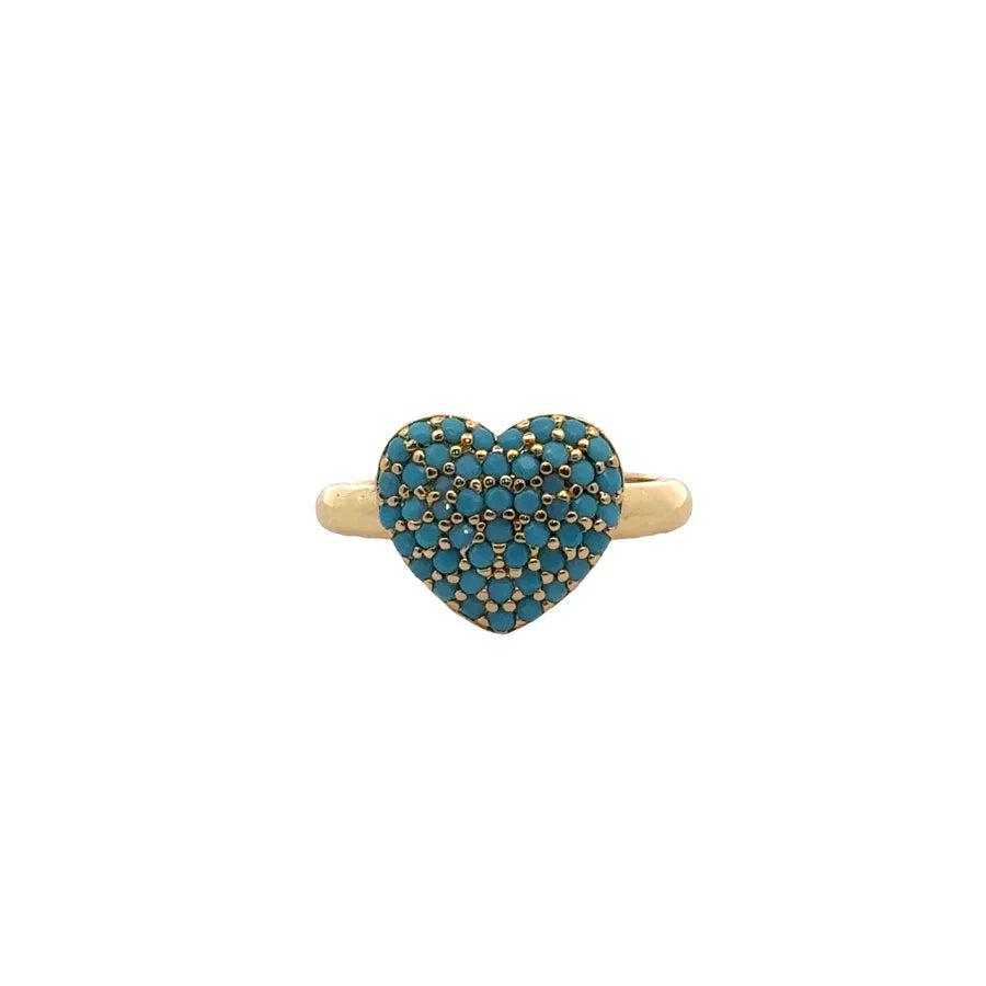 Corazon crystal ring