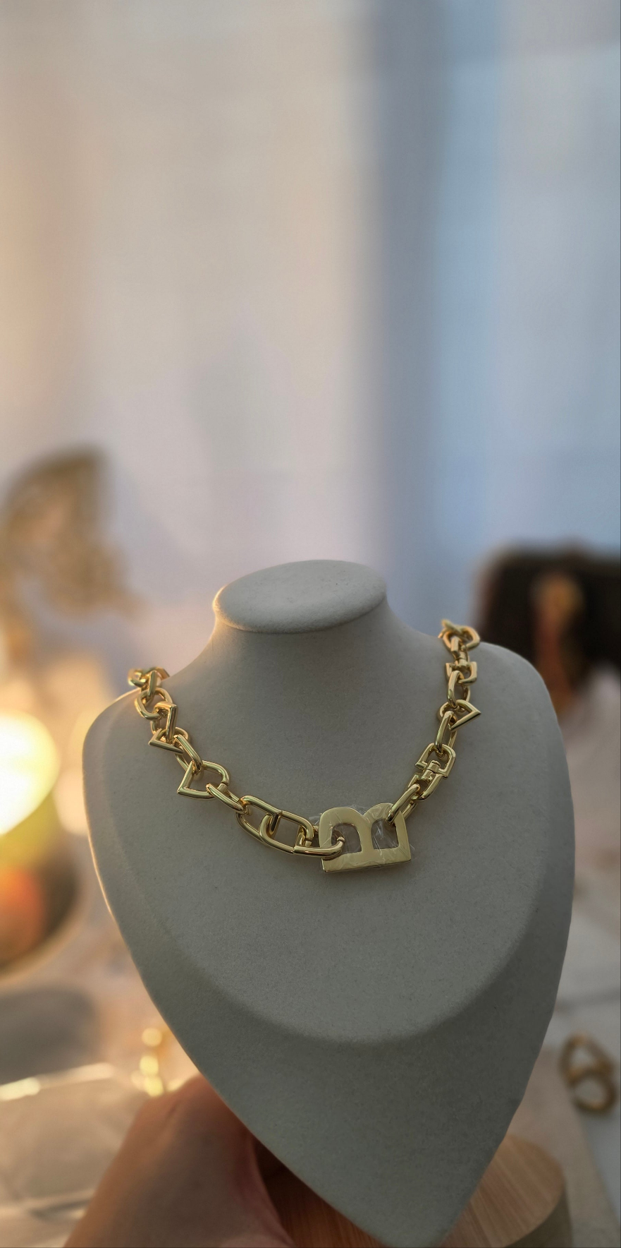 Bianca Gold necklace pre order only