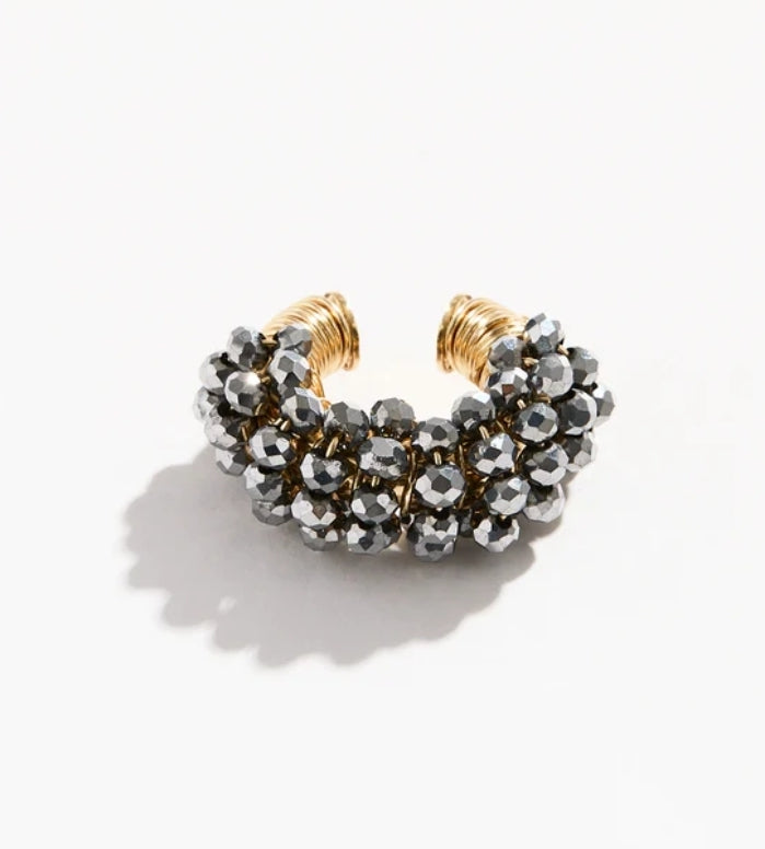 Crystal Bead Earcuff