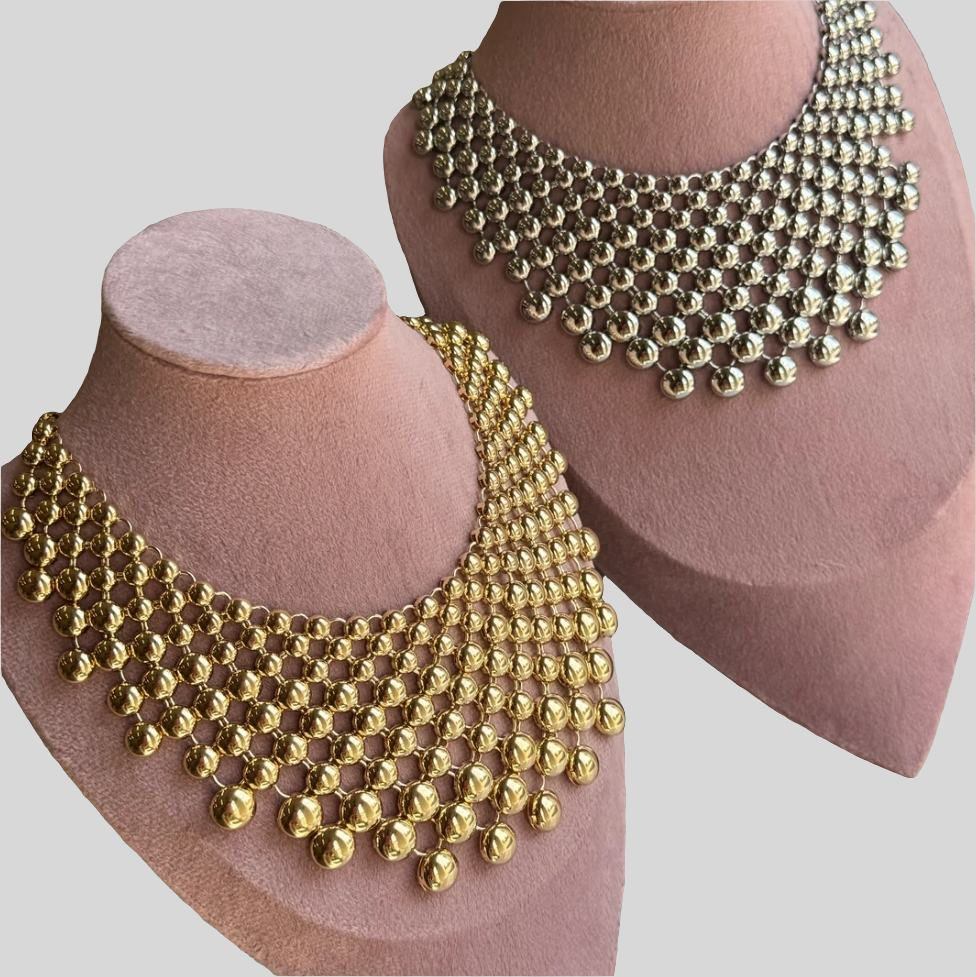 Cleopatra statement necklace