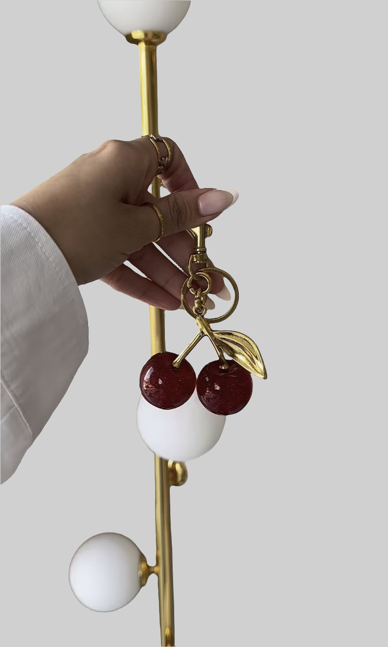 Red cherry Keychain