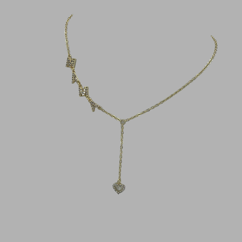 Mama layer necklace