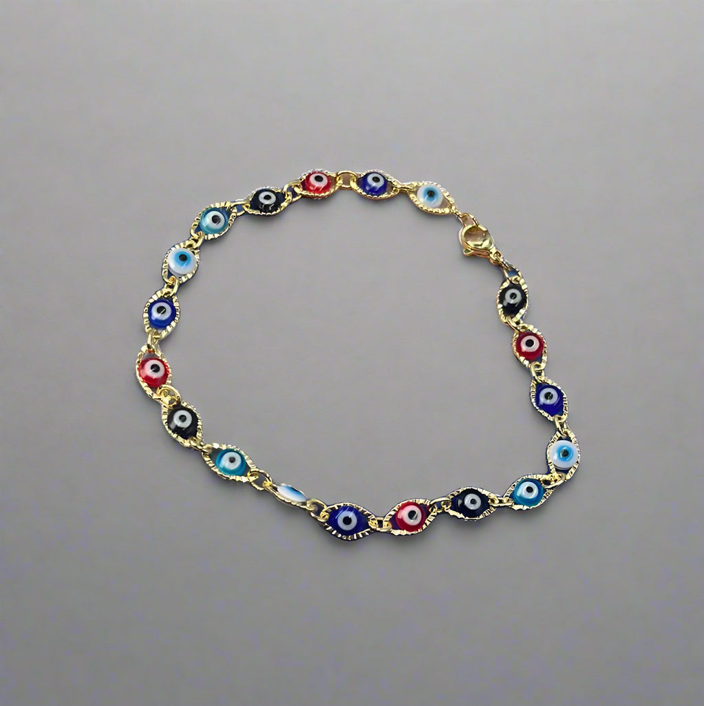 evil eye anklet