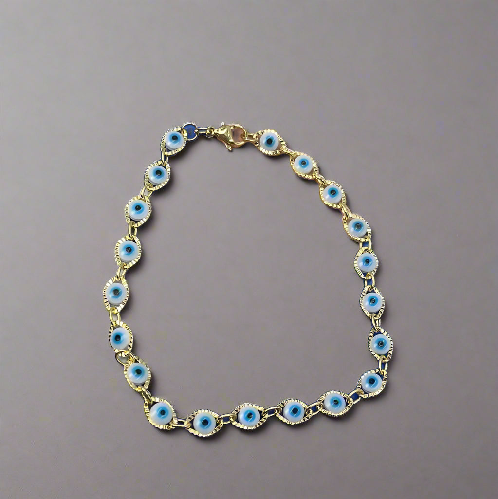 evil eye anklet