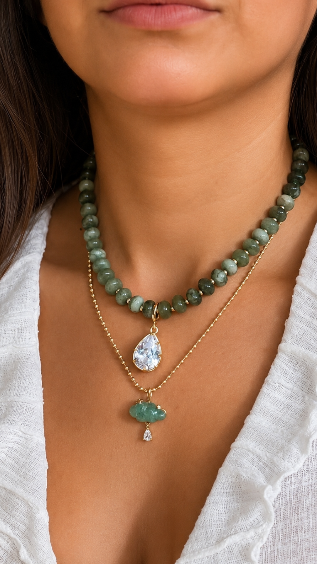 Candy color necklace only