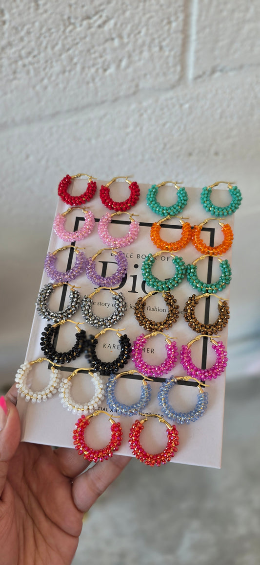 Shala beaded earrings ✨️