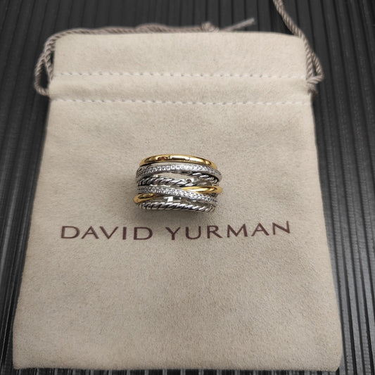 Daniela two tone ring
