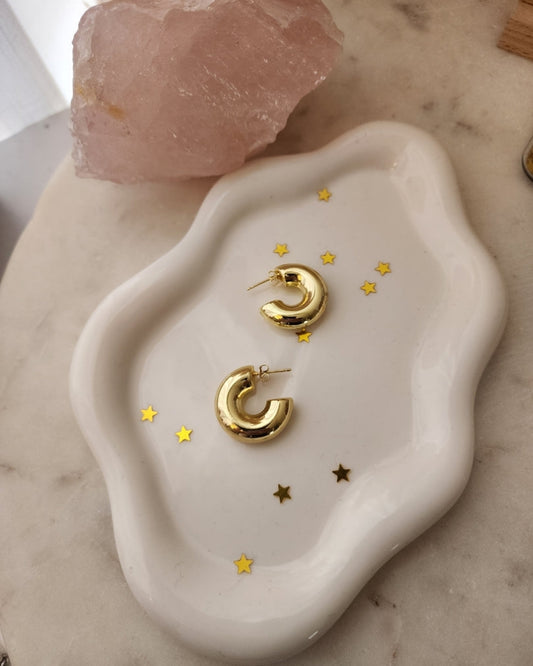 Alix Chunky plain earrings
