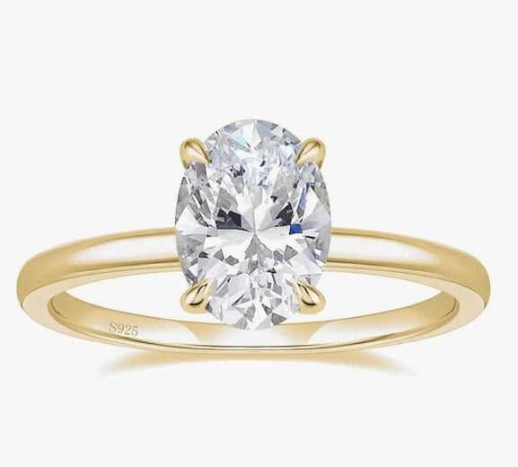Forever in love engagement ring