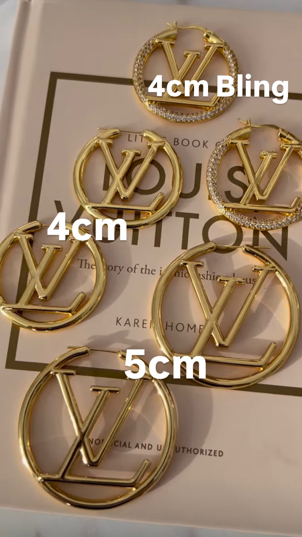 Elvee luxury hoop earrings