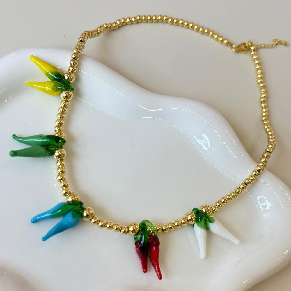 Summer chili necklace