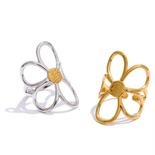 Open daisy ring