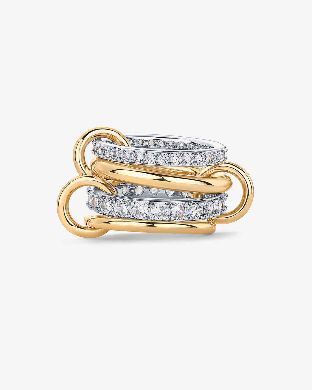 Amara interlock statement ring