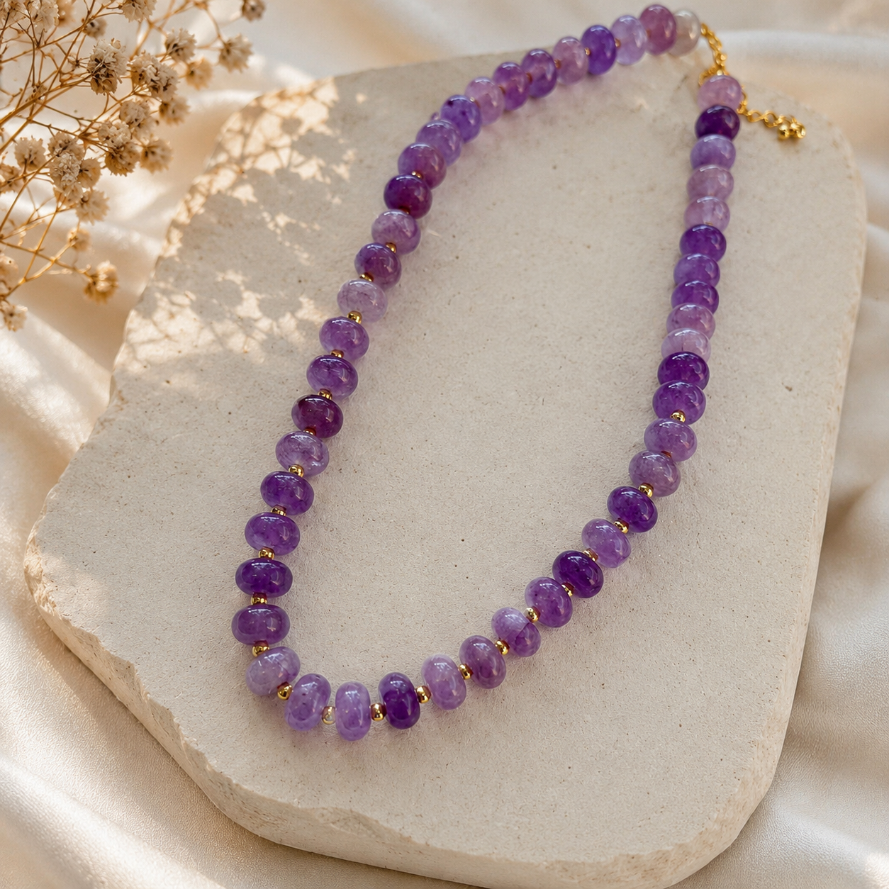 Candy color necklace only