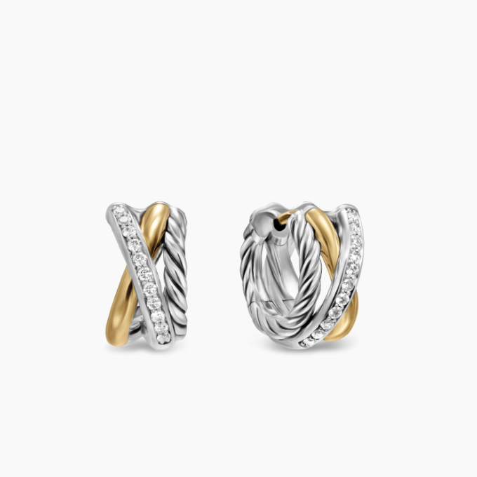 Diana huggie earrings