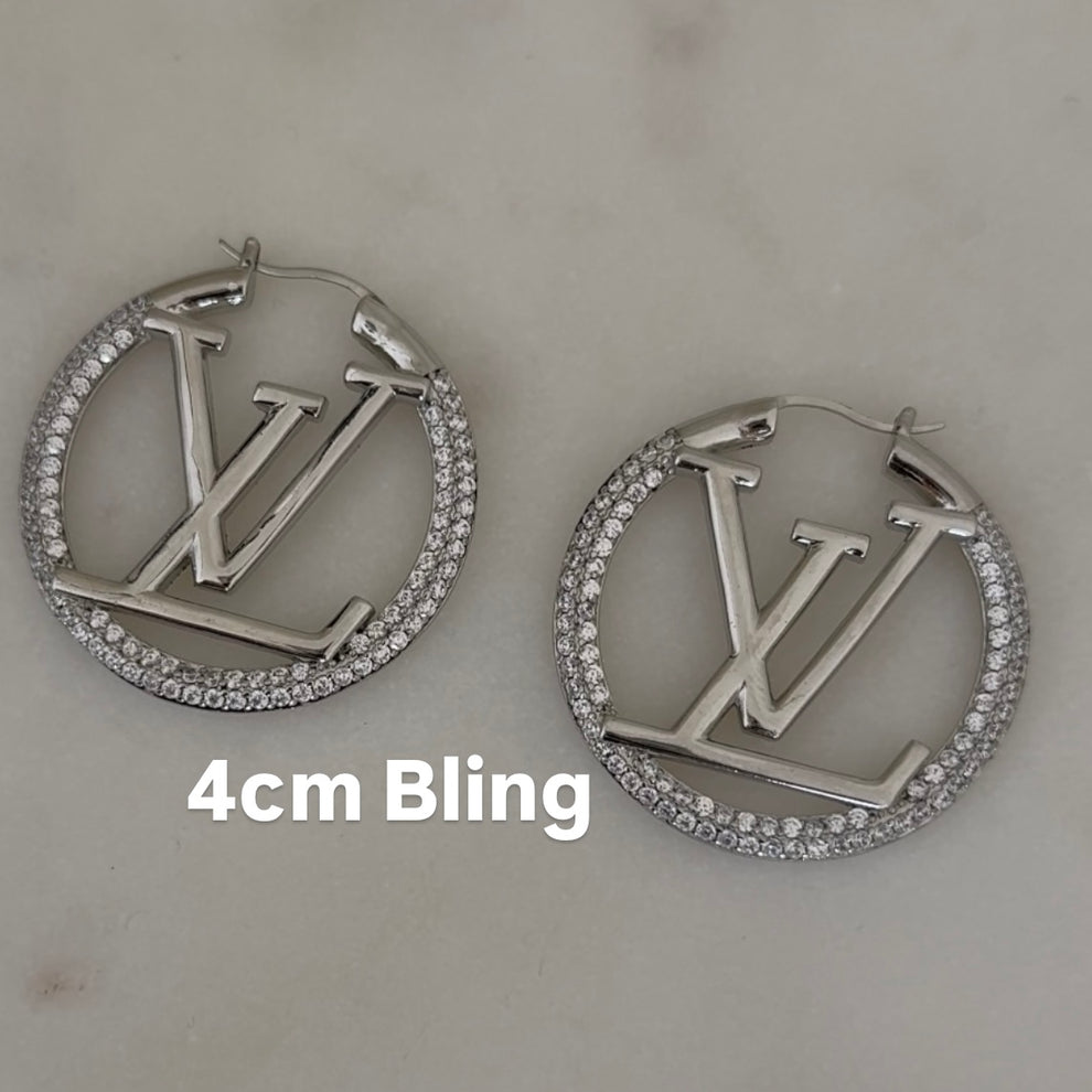 Elvee luxury hoop earrings