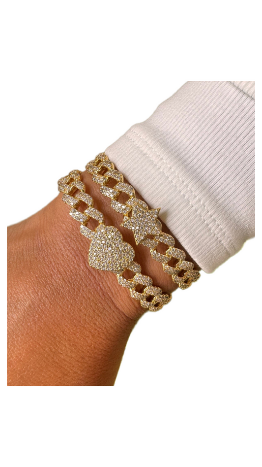 Luxury cuban cuff