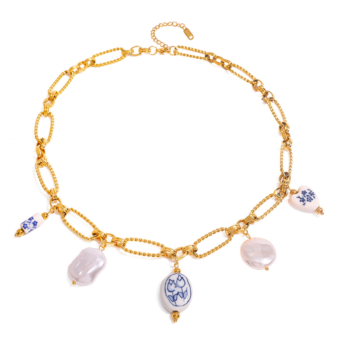 La belle charm necklace