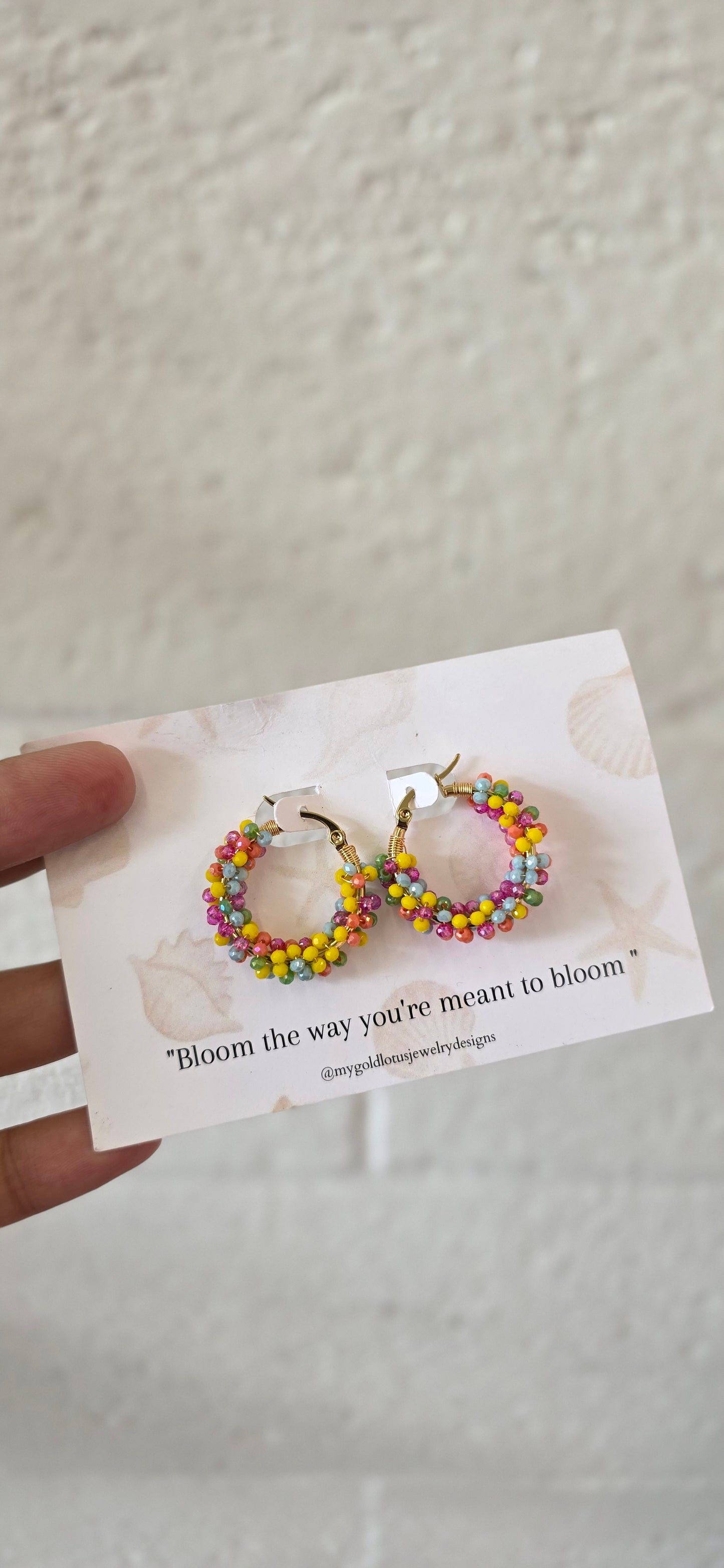 Shala beaded earrings ✨️