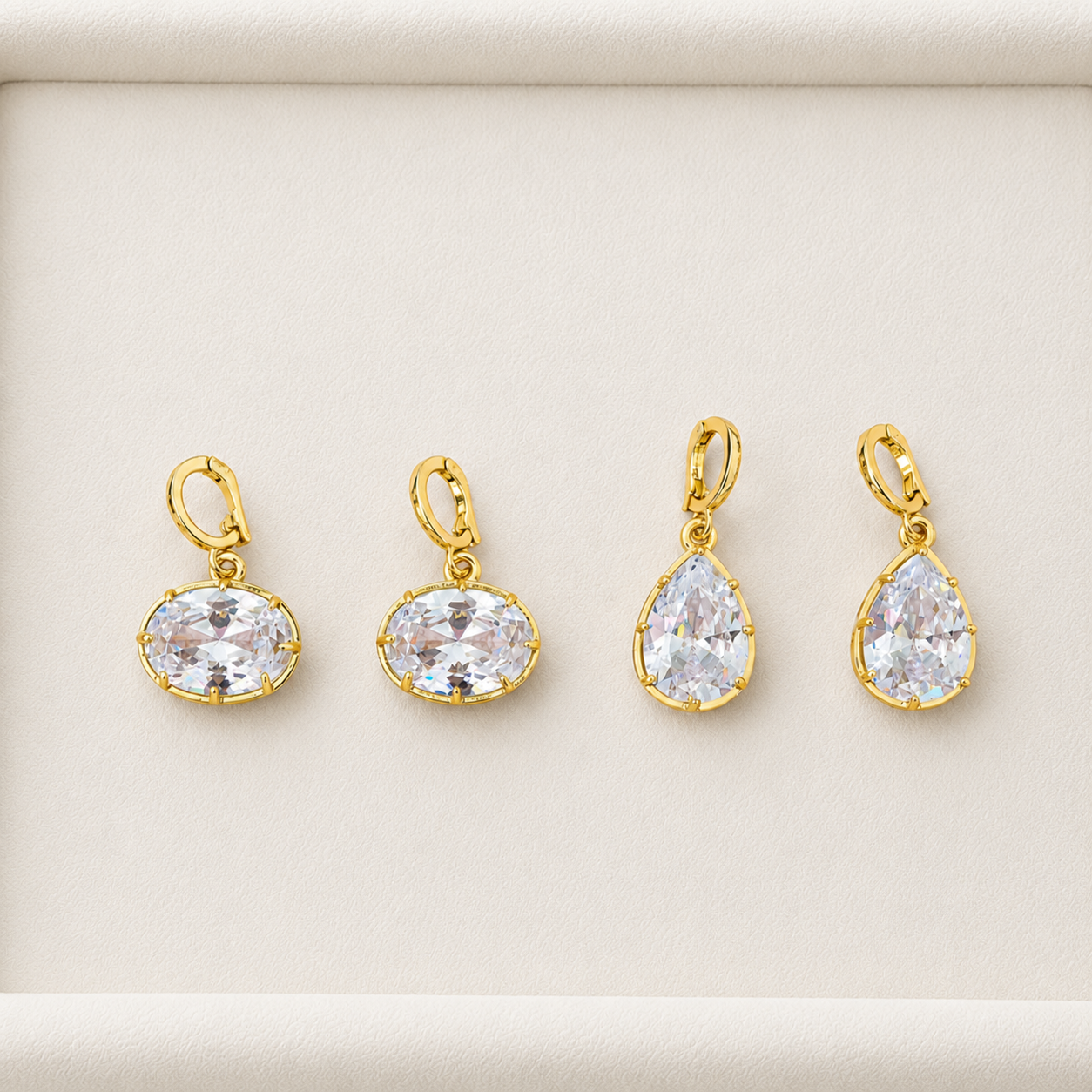 Diamond Glow charms