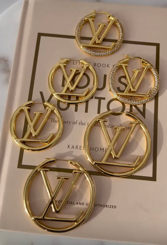 Elvee luxury hoop earrings