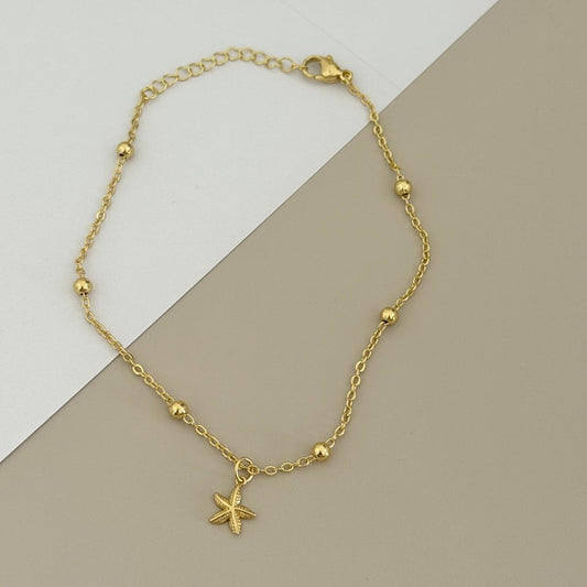 Starfish anklet