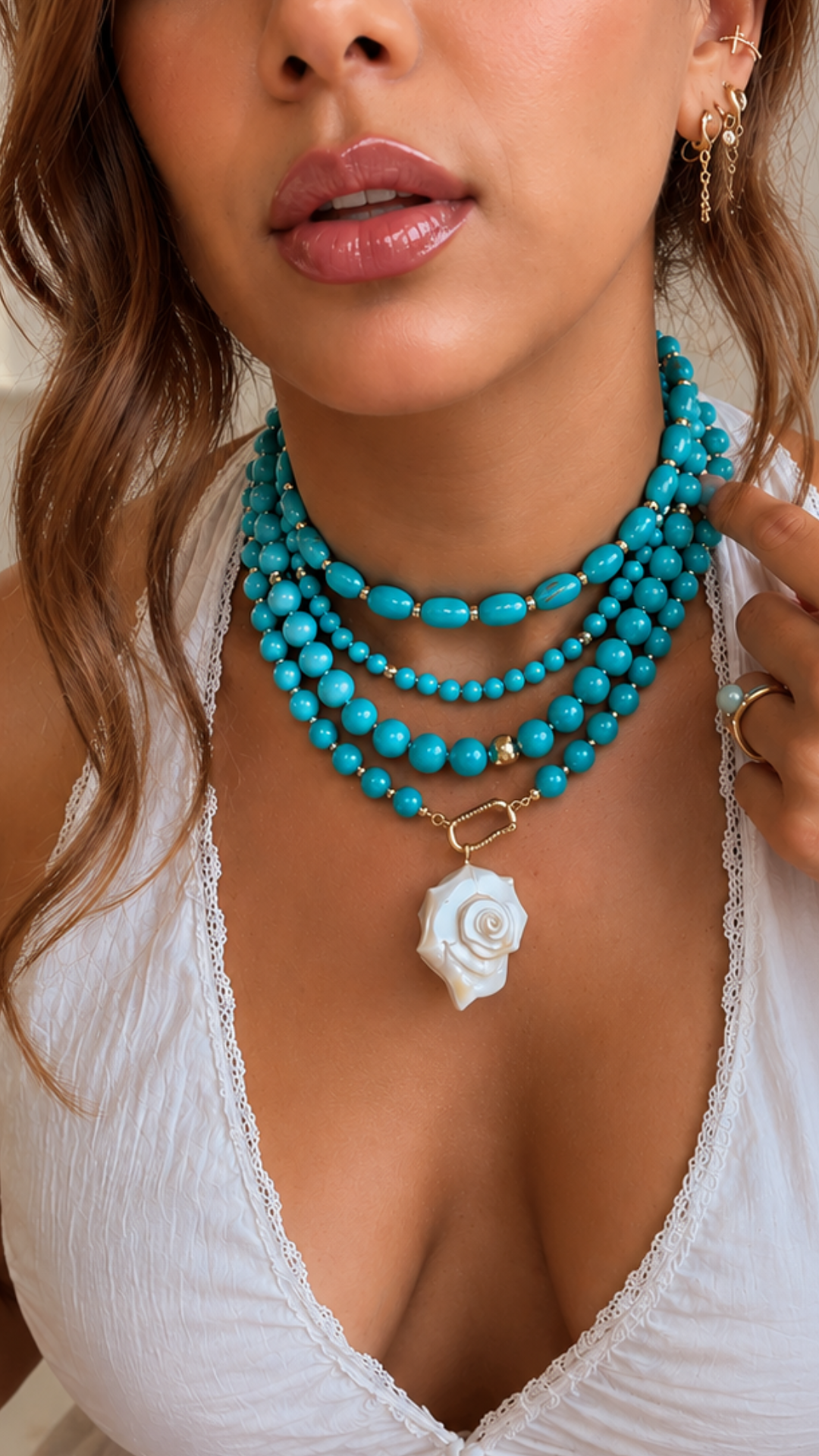 Boho turquoise collection 🌊🐚