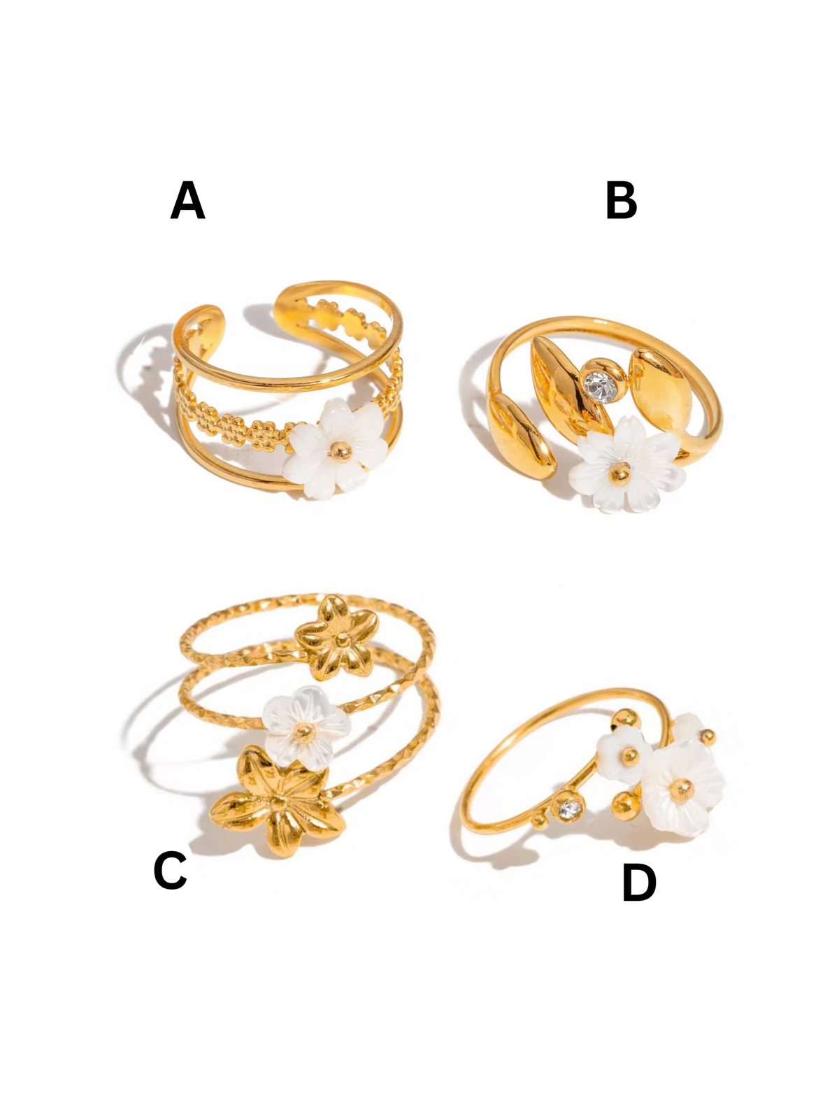 Floresitas rings