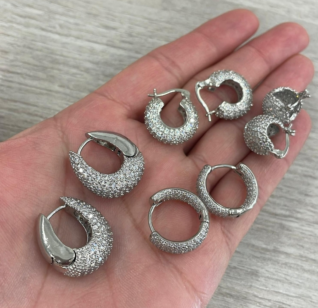 Regal Crystal earrings